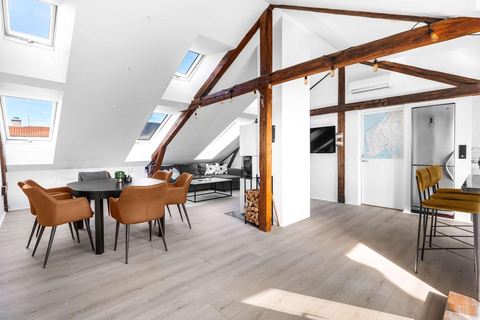 Dinbnb L Penthouse L Two Bath L Bathtub L Self Check-in * Oslo